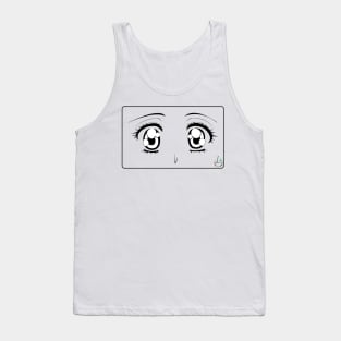 Eyes in Black & White Tank Top